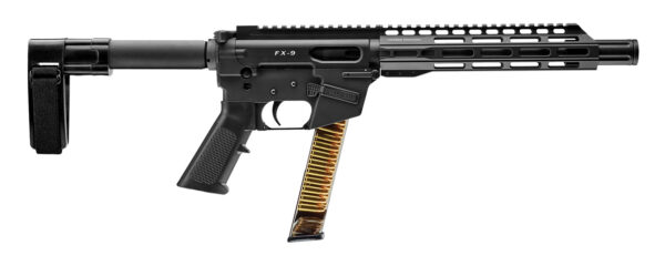 Freedom Ordnance FX-9 Pistol, 9mm, 10-Inch, with SB Mini Brace, 32-Round