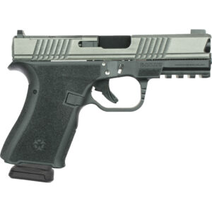 Black Rain Ordnance Frontline Pistol 9mm 4 in. Black/Gun Metal Grey Battleworn 15 rd. - additional view