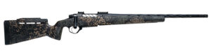 Seekins Precision 0011710267-F Havak PH3 7mm PRC 26" Black Fluted Threaded Barrel, Black Picatinny Rail Steel Receiver, Adj Cheek Riser Woodland Shadow Synthetic Stock