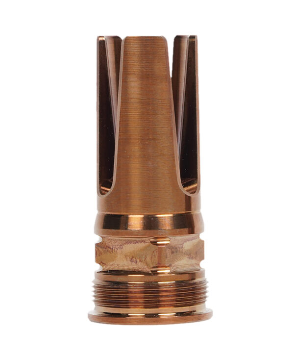 Q LLC ACCFH5/8248.6 Flash Hider 8.6 Blackout Steel 5/8"x24 Threads 2.13" OAL