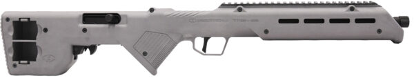 Desert Tech TRKRF2218GRY TREK-22 Gray Compact 22 LR 10+1 18" Free Floating Steel Barrel, Picatinny Rail Receiver, M-LOK Handguards, Fixed Polymer Stock, Suppressor Ready
