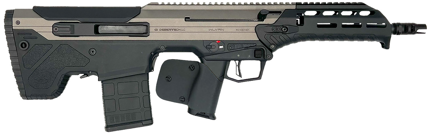 Desert Tech WLVRN Bullpup Rifle .308/7.62 NATO, CA Compliant, 20-inch, Tan, 10-Round
