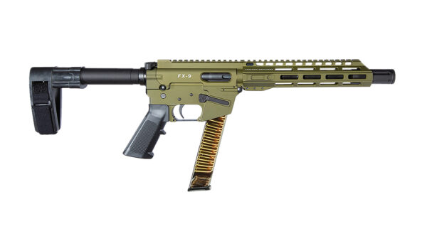 Freedom Ordnance FX-9 Pistol, 9mm Luger, 10-Inch Barrel, OD Green, M-LOK, 31-Round