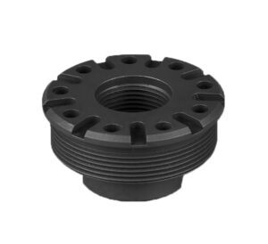 SilencerCo Bravo Direct Thread Mount, M13.5x1 LH, Matte Black