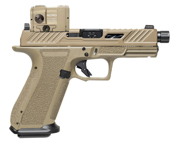 Shadow Systems XR920 Elite Pistol, 9mm, 4.5-Inch, FDE, with Aimpoint Acro, 17-Round