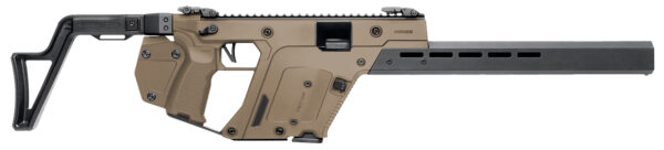 KRISS Vector CRB Gen3 9x19mm Carbine, Flat Dark Earth, Flip-Up Sights, 10-Round