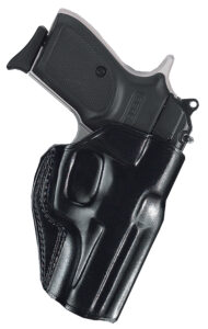 Galco SG664B Stinger OWB Black Leather Belt Slide Fits Sig P938 Right Hand