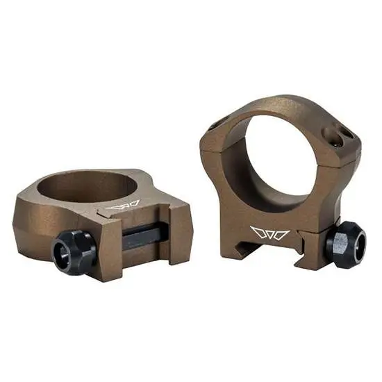 Warne Mountain Tech 1 Inch Medium Scope Rings, Bronze