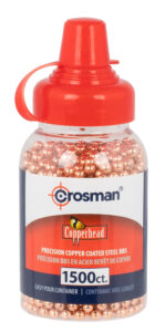 Crosman 0737 Copperhead 177 Copper-Coated Steel 1500/Bottle