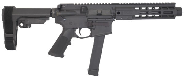 Brigade BM-9 Pistol, 9mm, 9.5-Inch Barrel, Black, SBA3 Brace