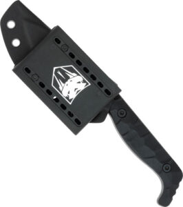 COBRATEC KINGPIN 4" FIXED BLD - BLACK D2 STEEL W/KYDEX SHEATH - additional view