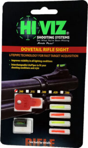 HIVIZ RIFLE FRONT SIGHT FOR - 3/8" DOVETAIL .260" - additional view