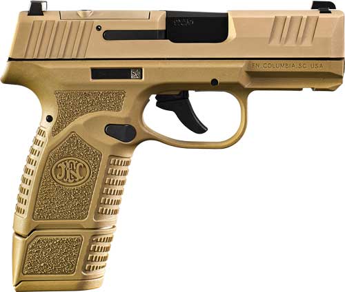 FN REFLEX MRD 9MM LUGER - 1-11RD 1-15RD FDE NO SAFETY