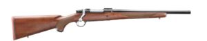 RUGER HAWKEYE HUNTER 308 WIN - 16.6" BLUE WALNUT THREADED