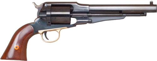 CIMARRON 1858 NEW MODEL ARMY - 44-40 WIN FS 8" BLUED WALNUT