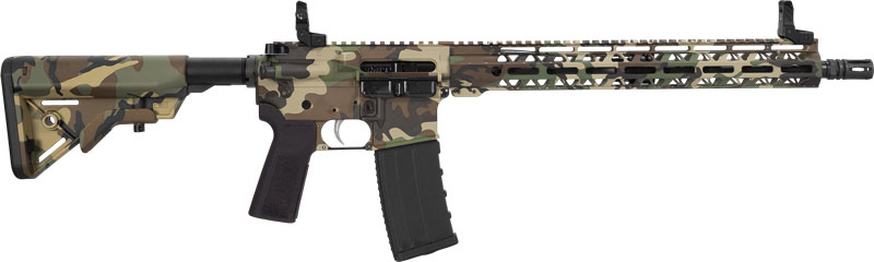 GHP15R556M81 1.jpg HI-POINT HP-15 AR-15 5.56 16" - 30RD M-LOK M81 WOODLAND THREAD
