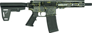 GLFA AR-15 Pistol Bundle, .223 Wylde, Lichen Black, 5 Knives, 30-Round