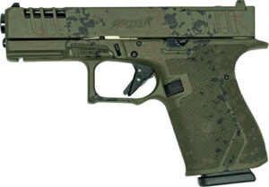 GLFA 19 Striker Pistol Bundle, 9mm, Lichen Green, w/ 3 Knives, 15-Round - view 2