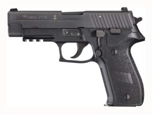 SIG P226 MK25 9MM 4.4" SIGLITE - (3)15RD US NAVY ANCHOR BLACK