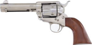 Cimarron Man with No Name Revolver, .357 Magnum, 4.75-Inch Barrel, Silver Snake Inlay, 6-Shot - view 3