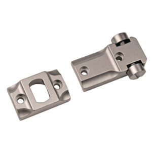 Leupold LEU BASE STD 2PC ABOLT SILVER two-piece steel scope bases and rings