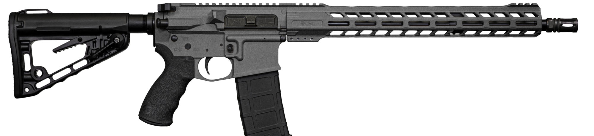 Live Free Armory LEO Tactical Carbine 5.56 NATO, 16-inch, Tungsten, 30-Round - Live Free Armory