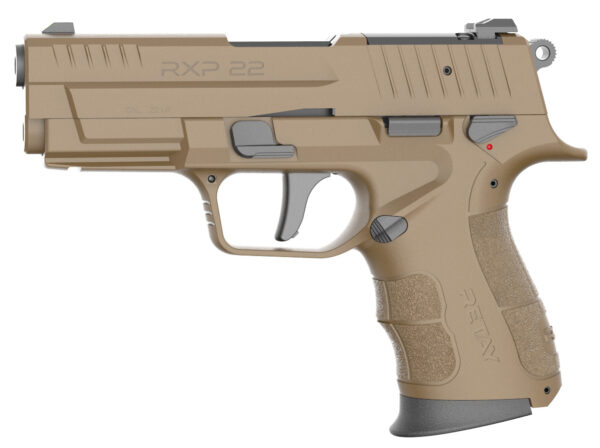 Retay RXP22 Pistol, .22 LR, FDE, Standard Barrel, 13+1
