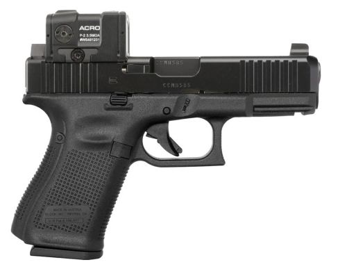 Glock 19 M.O.S. Pistol, 9mm, AmeriGlo Suppressor Sights, Aimpoint ACRO P-2, 15-Round