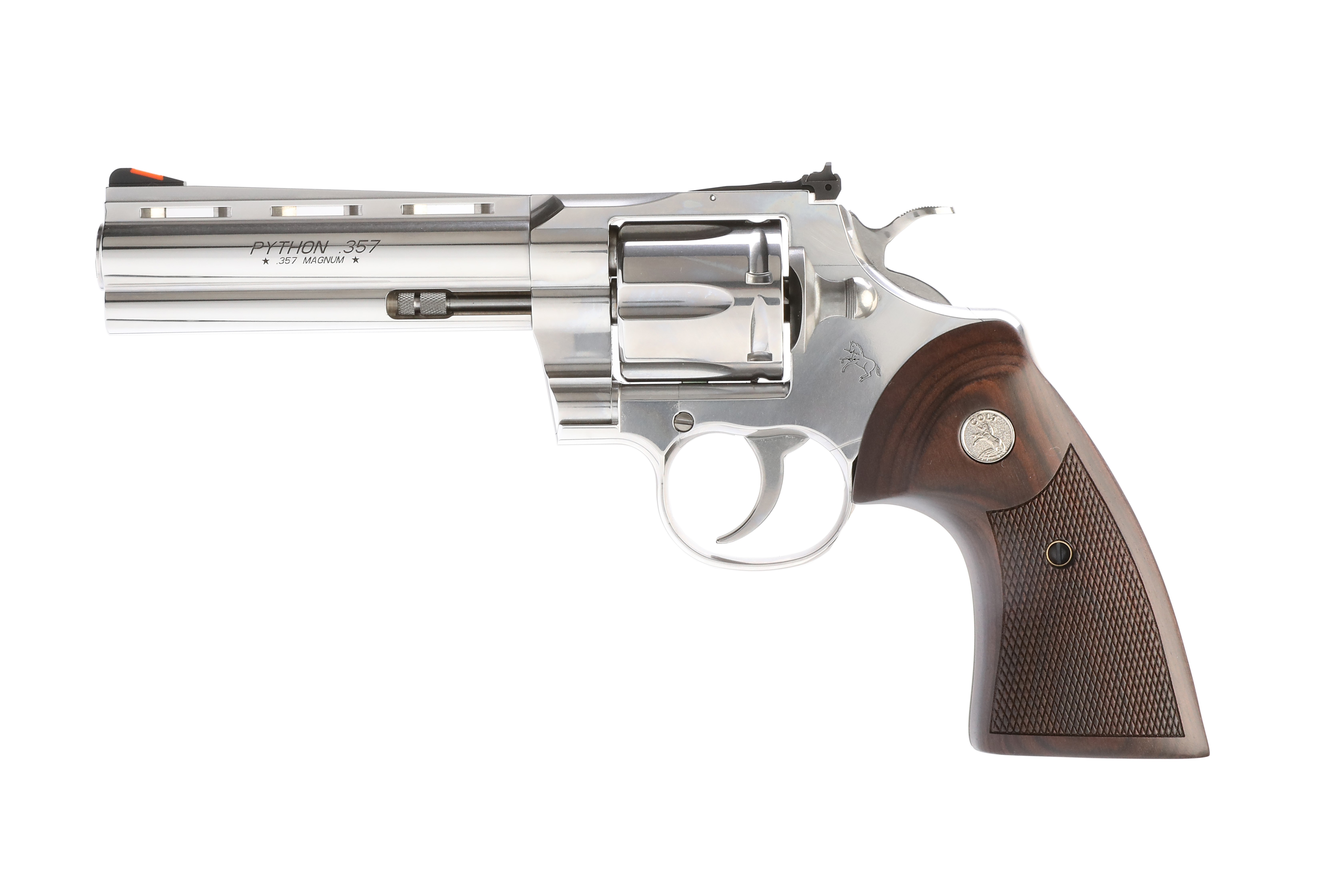 Colt Python Revolver, .357 Magnum, 5-Inch Barrel, Stainless, 6-Shot