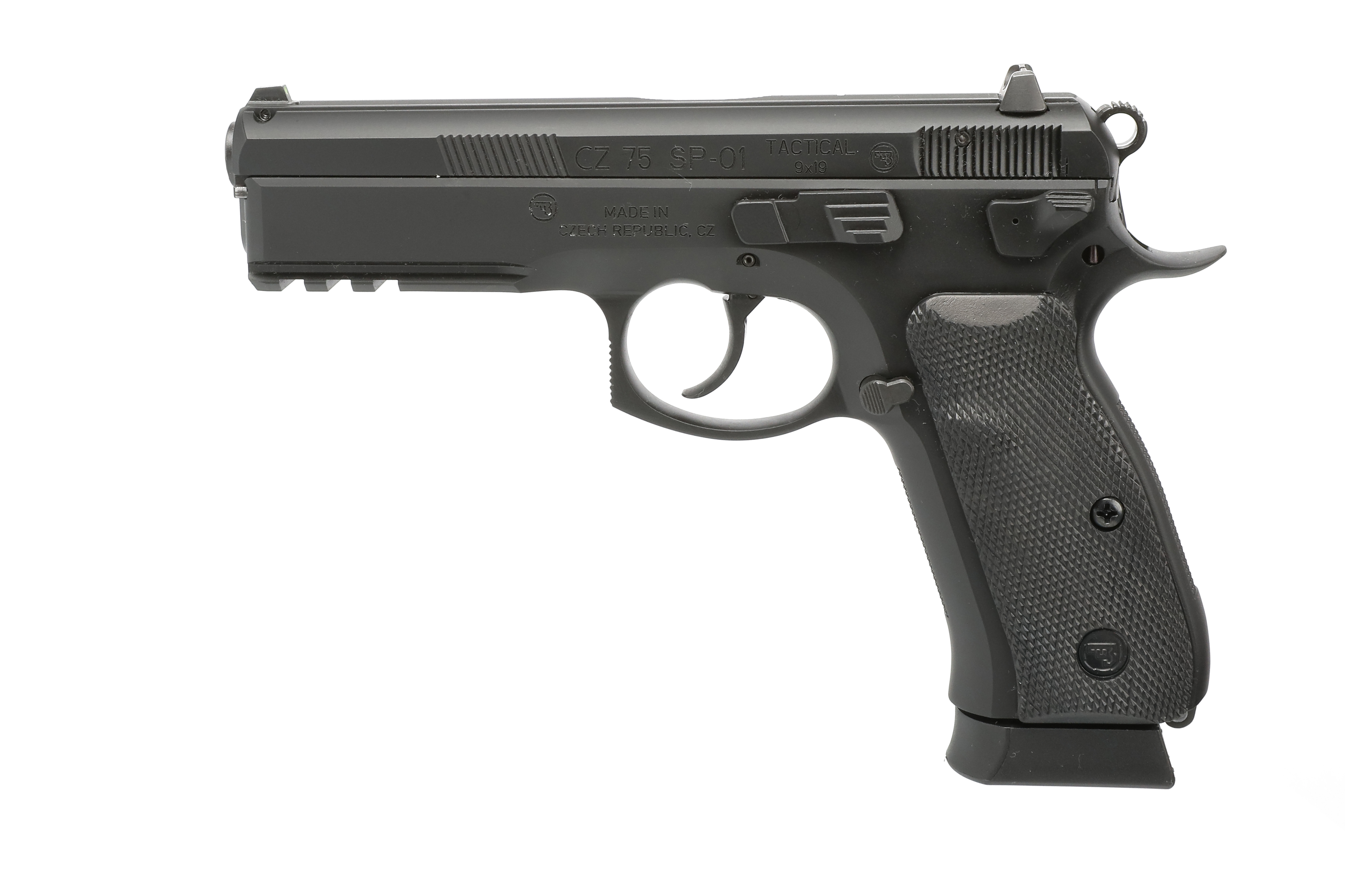 CZ 75 SP-01 Tactical Pistol, 9mm, Black, 19+1