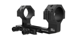 CANTILEVER MOUNT W/ Q-LOC - BLACK, FITS 30MM TUBES, 1.93"H