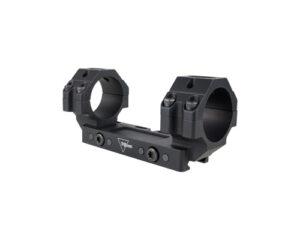 BOLT ACTION MOUNT - BLACK, FITS 30MM TUBES, 1.125"H, 20 MOA CANT