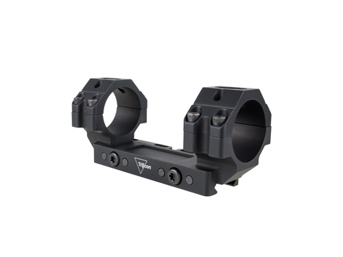 BOLT ACTION MOUNT - BLACK, FITS 30MM TUBES, 1.125"H, 20 MOA CANT