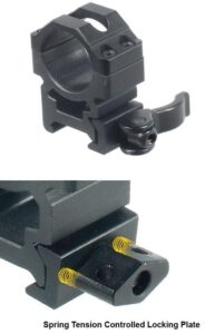 Leapers UTG 2-Piece Max Strength LE Picatinny Rings, 22mm, Medium