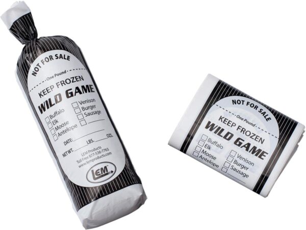 LEM Products 2 lb. Wild Game Bags - 25 count