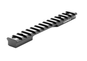 Leupold BackCountry 1-Piece Cross-Slot Picatinny/Weaver Rail, 20 MOA, 6.3 in, matte black