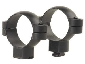 Leupold 30mm Super High standard 2-piece steel scope rings in matte black