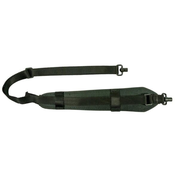 Outdoor Connection Padded Sling with Talon Swivels, Black