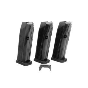 Shield Arms S15 Gen 3 Magazine Combo Pack (3 Magazines + Mag Release), Black