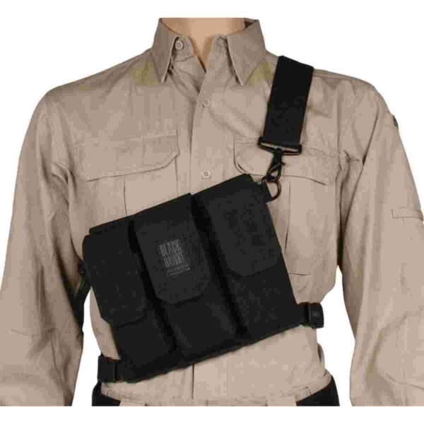 Blackhawk SOS M16 Magazine Chest Pouch, 6-Magazine