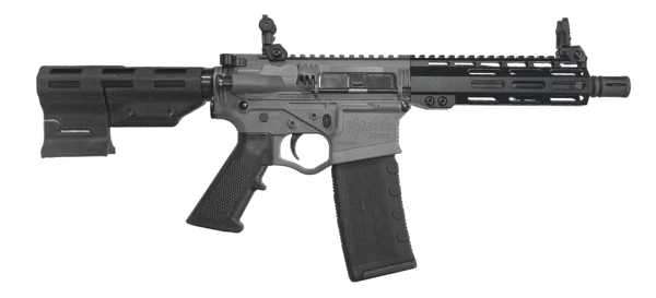 ATI Alpha Maxx Pistol, 5.56 NATO, 7.5-Inch Barrel, Sniper Grey, 30-Round