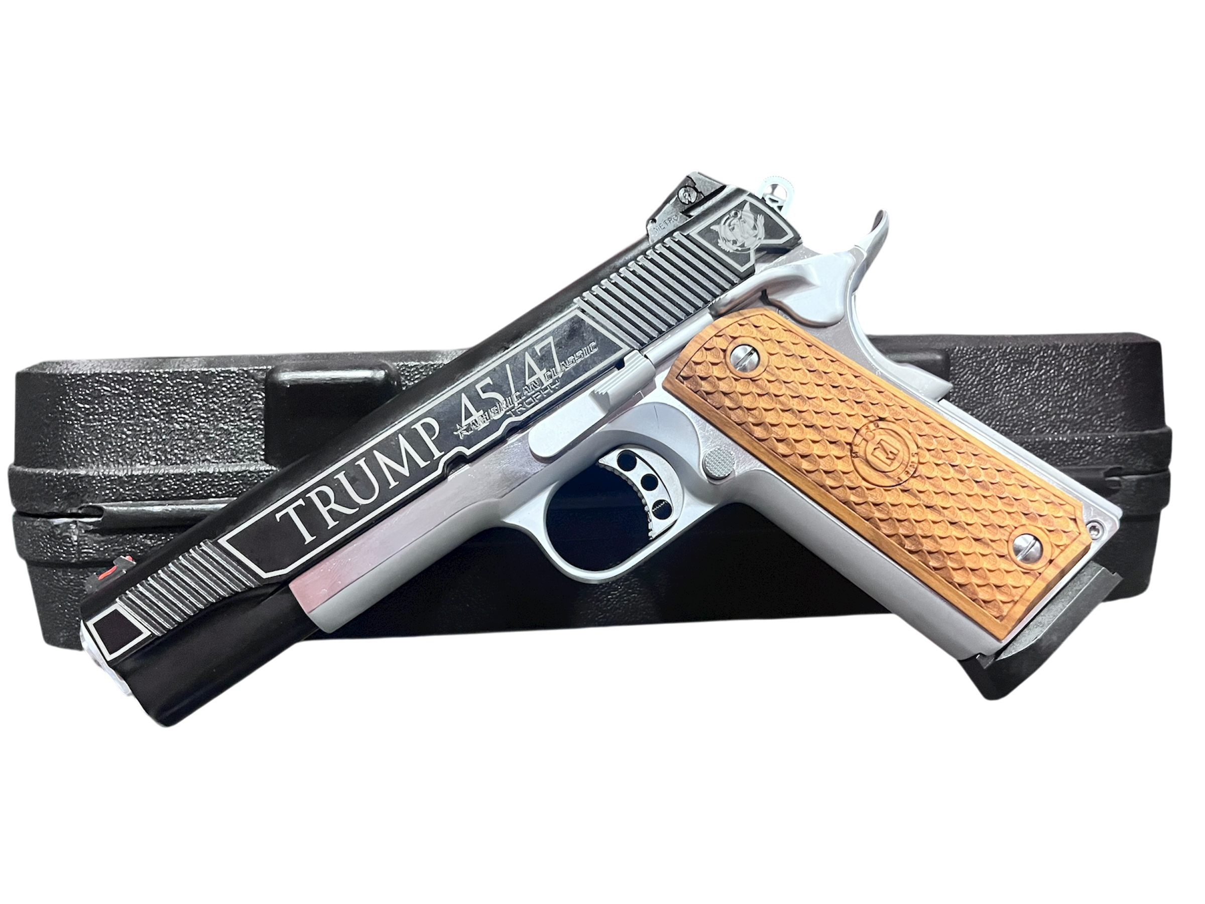 American Classic Government 1911 Pistol, 9mm, Chrome/Black, Special Edition, 8-Round - TriStar Arms