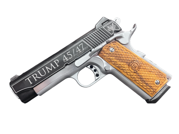 AMERICAN CLASSIC COMMANDER 1911 9MM 4.25" TRUMP 45/47 CHROM/BLACK 9RD
