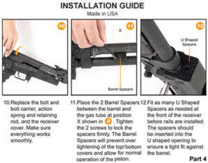 UTG Picatinny Quad Rail for AK47 Yugo M70, Drop-In - view 7