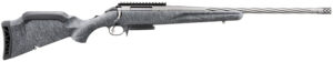 Ruger 46901 American Gen II 6.5 Creedmoor 3+1, 20" Gun Metal Gray Cerakote Spiral Threaded Barrel, Gun Metal Gray Cerakote Receiver w/Picatinny Rail, Gray Splatter Adjustable Synthetic Stock