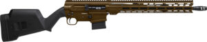 CMMG 55A520BMB Dissent BR4 5.56x45mm 10+1 16.10" Black Nitride Threaded Barrel, Midnight Bronze Cerakote Aluminum Receiver w/Picatinny Rail, M-LOK Handguard, Magpul Fixed Black Polymer Stock