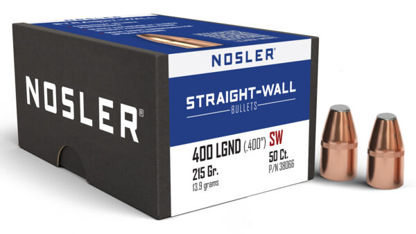 Nosler Straight-Wall Rifle Bullets, 400 Legend 215gr Power Point