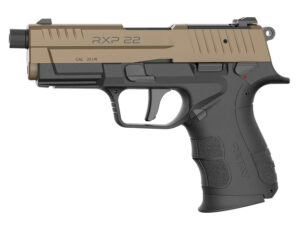 Retay RXP22 Pistol, .22 LR, Threaded, Black/FDE, 13-Round