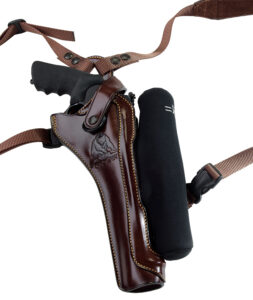 Galco Kodiak Hunter Chest Holster for S&W X-Frame 8-3/8-Inch, Havana Brown, Right Hand