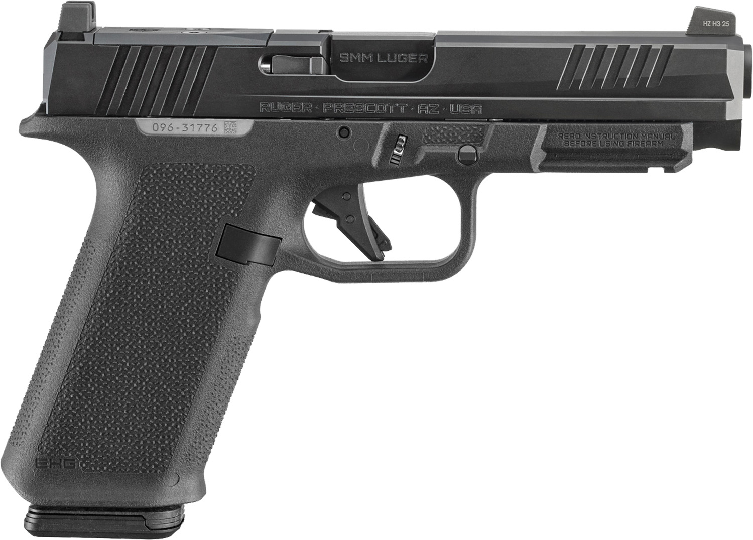 19444 RUG RXM 9MM PST 4.5 BLK 17RD